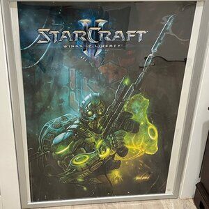StarCraft 2 Wings of Liberty Ghost Poster BlizzCon 2009 Exclusive Blizzard Ent